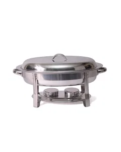 oval steel buffet heater 5.5 liter 