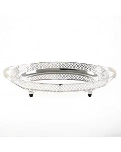 silver serving tray