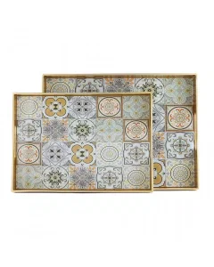 Two-piece colorful tofareya set