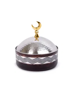 Large wooden crescent date