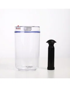 A transparent storage package   1.6 liters
