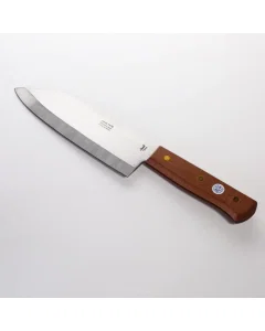 Japanese sword cleaver, stainless steel, wooden handle, size 9 cm