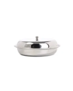 Stainless Steel date bowl with a lid