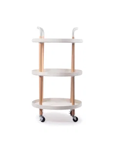 3-tier circular serving table