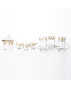 Tea and coffee set, 50 pieces