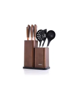 Set of spoons and knives   9 pieces    