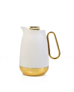 Allen thermos 1 liter white gold