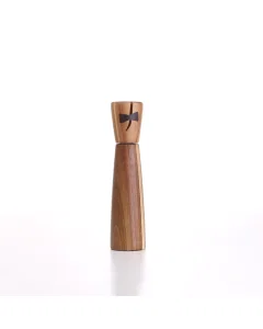 Wooden pepper mill