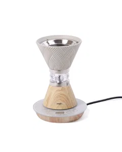 Home elec Electric Incense Burner 360 Watts Gray Wooden