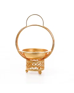 Medium golden censer