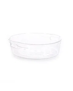 circular plastic serving bowl