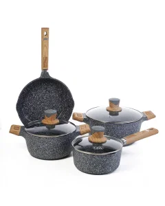 Granite pots set 7 pieces