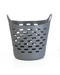 Plastic clothes basket