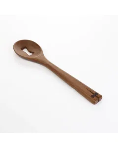 Wooden cooking spoon