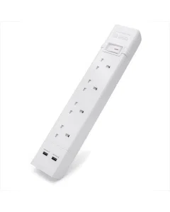 Electrical connection, 4 charging ports, 3 meters long, and two USB ports