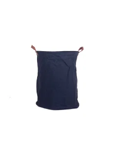 Navy fabric basket