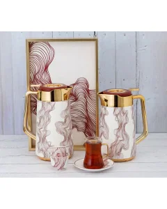 Neovo thermos set, brown