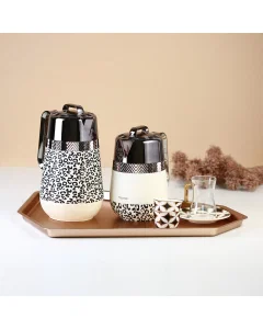 Thermos set Mayar black olive 2 pcs