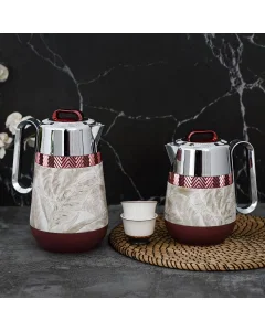 Thermos set Mayar silver copper 2pcs