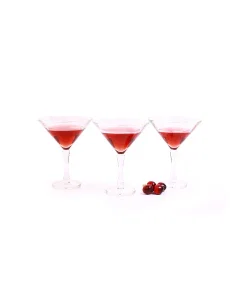 Acrylic ice cream cup set, 3 pieces