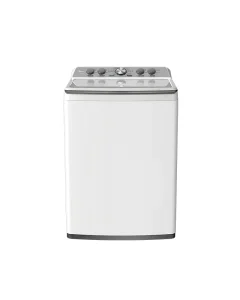 Midea washing machine, American model, top load, 18 kg, 12 programs, white