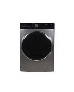 Midea washing machine, front loading, 21 kg, 14 programmes, silver