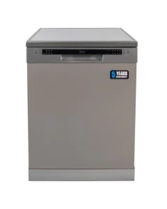 Midea dishwasher, 12 places, 7 programs, silver