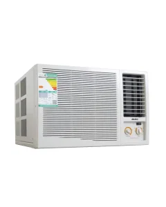Basic window air conditioner, 18,000 BTU, hot and cold