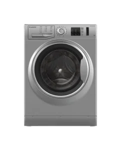 Ariston front loading washing machine, 8 kg, 14 programs, silver