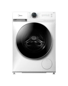 Midea front loading washing machine, 10 kg wash, 7 kg dryer, 16 programmes, white