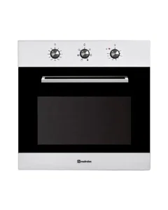 Mirlos electric oven, 60*60 steel, 6 functions, turbo fan + cooling fan, digital timer, grill