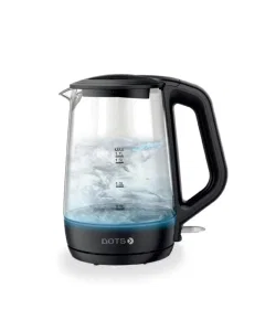 Dots glass kettle, 1.7 liters, 2200 watts
