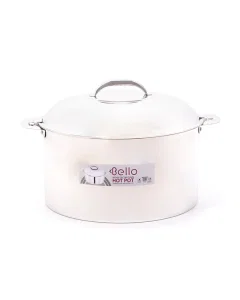 Silver food container 7.5 liters