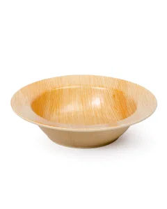 Soup serving plate, 22 cm, wooden