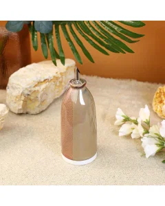 Oil glass 11 cm blue red