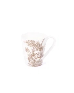 Porcelain mug 350 ml brown