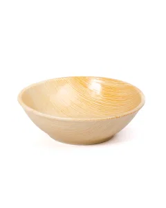 Salad serving plate, 18 cm, wooden