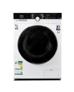 Midea wasmasjien en droër, voorlaai, 12 kg, wasgoed, 8 kg, droog, 14 programme, wit