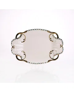 Medium porcelain serving dish