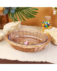 Caldo glass tray with oval basket 3.2 litres