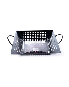 Grilled, square openwork