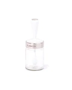 Glass and honey dispenser 100 ml