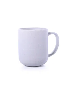 Gray porcelain cup