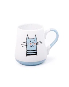 Blue porcelain cup 350 ml