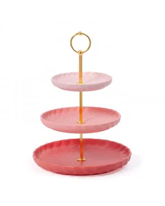 Porcelain scarf, 3 layers