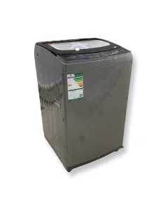 Fisher automatic washing machine, 8 kg, top load, silver color