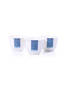 A set of coffee cups of 12 pieces