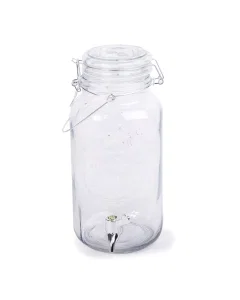 Beverage dispenser with lid