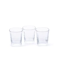 Glass cup set 4 pieces 266 ml
