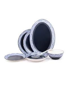 27 Black Blue Pieceset Blue